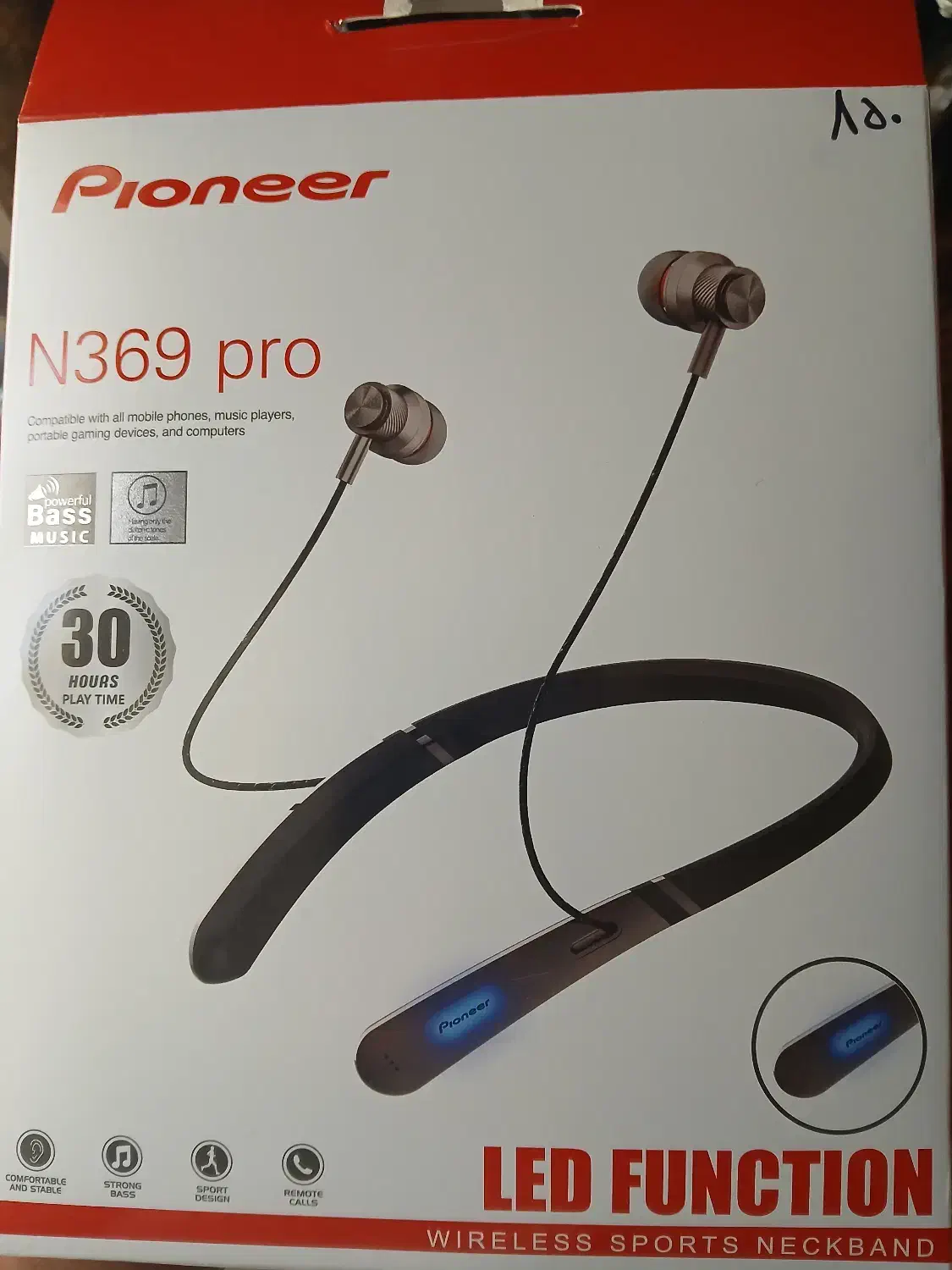 هندزفری گردنی بلوتوثی pioneer|لوازم جانبی موبایل و تبلت|فردیس, شهرک وحدت|دیوار