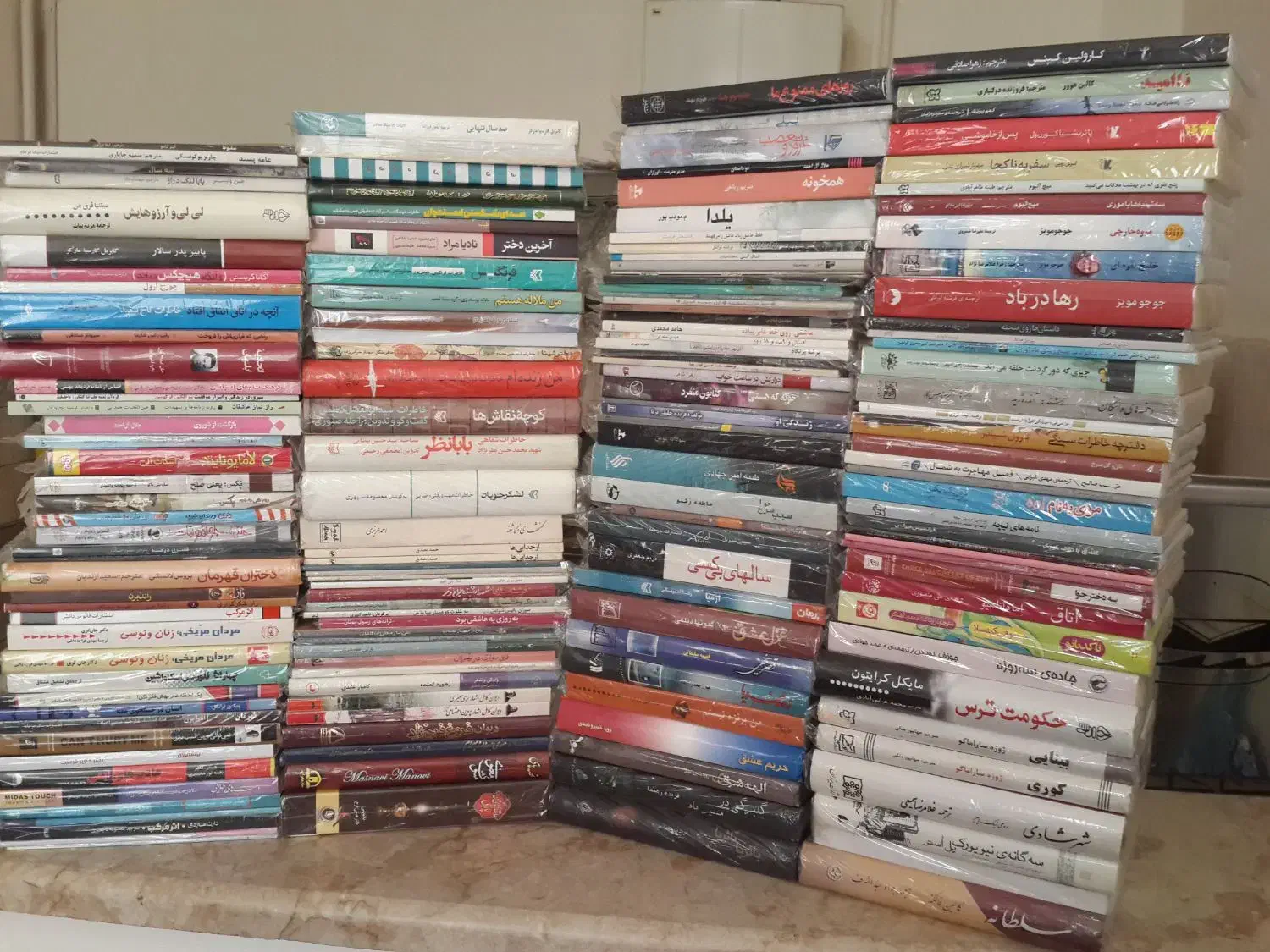 کتابخانه *متنوع*|کتابخانه، شلف، قفسه‌های دیواری|کرمانشاه, |دیوار