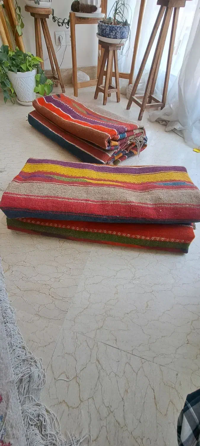 گلیم تو دست بافت پشم طبیعی|گلیم، جاجیم، گبه|تهران, تجریش|دیوار