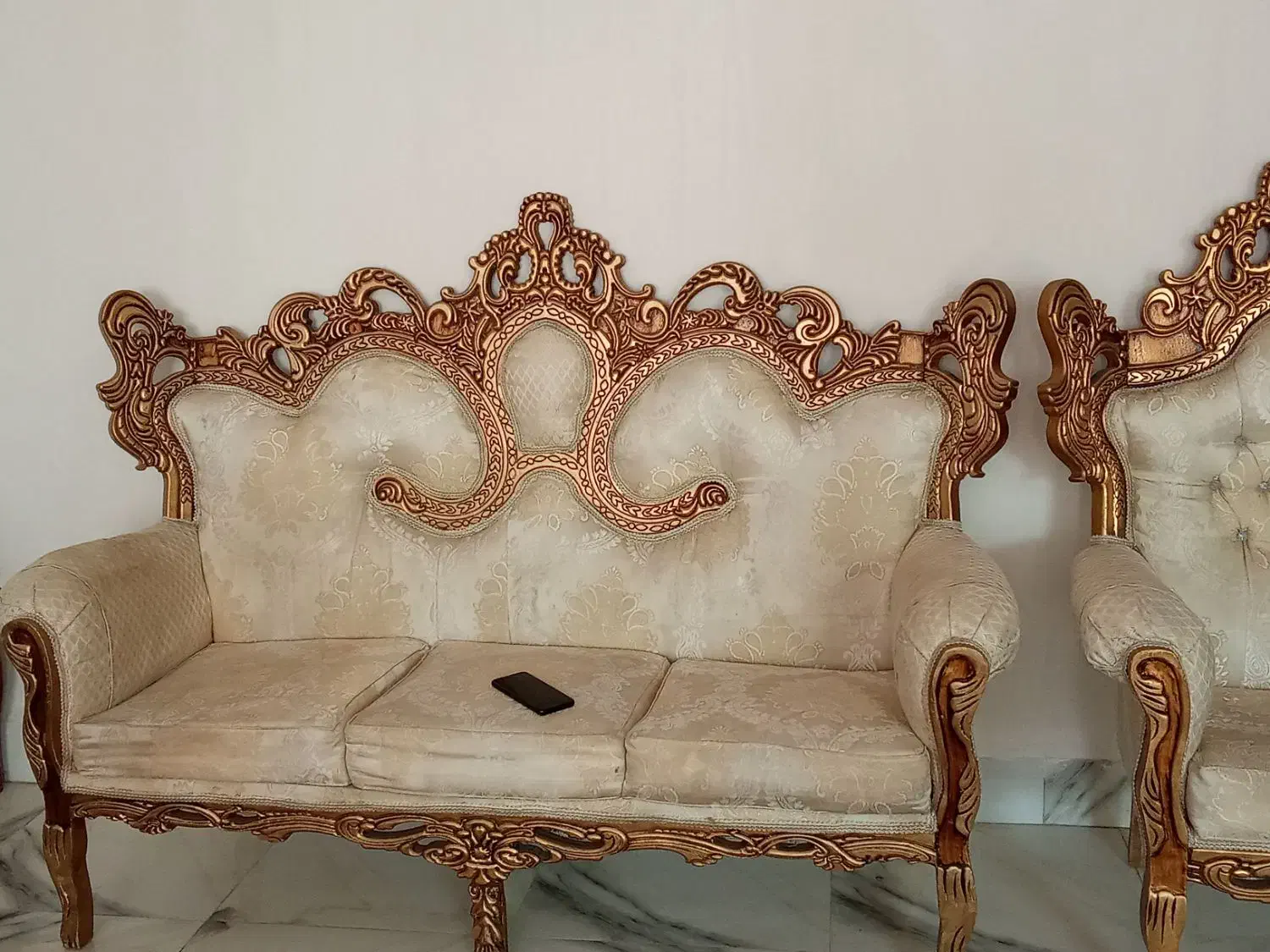 مبل سلطنتی|مبلمان خانگی و میز عسلی|کوهدشت, |دیوار