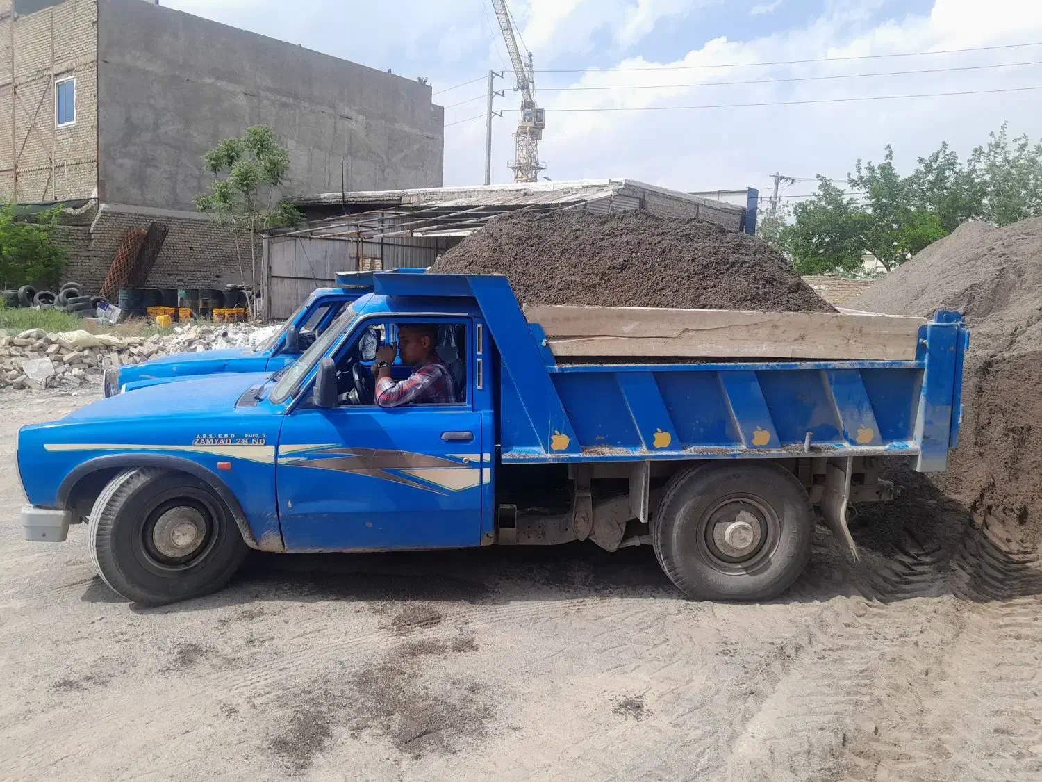 ماسه مصالح خاک نخاله نیسانی ۸۰۰خاور۱۳۰۰تک۲۲۰۰|خدمات حمل و نقل|مشهد, گلشور|دیوار