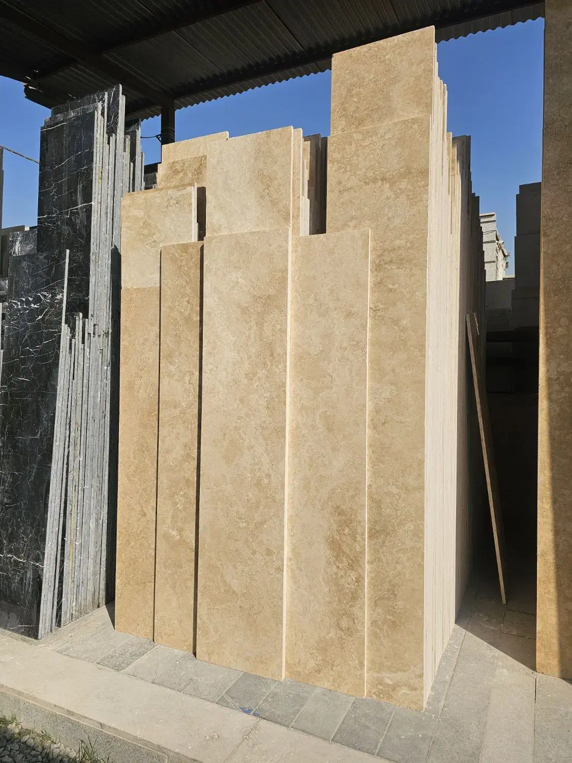 فروش تراورتن دره بخاری سورت یکدست|مصالح و تجهیزات ساختمان|تهران, امام زاده عبدالله|دیوار