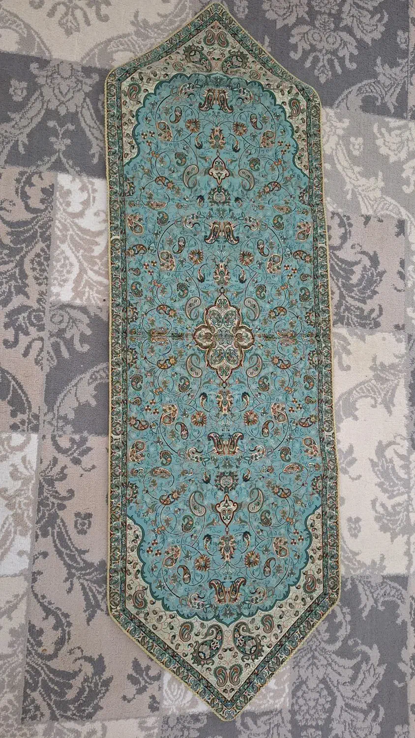 ترمه سناتور یزد 5 تکه|پرده، رانر، رومیزی|پاکدشت, پاکدشت (مامازند)|دیوار