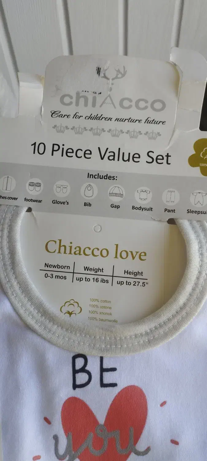 ست ده تیکه بیمارستانی برند چیاکو|کفش و لباس بچه|تبریز, |دیوار