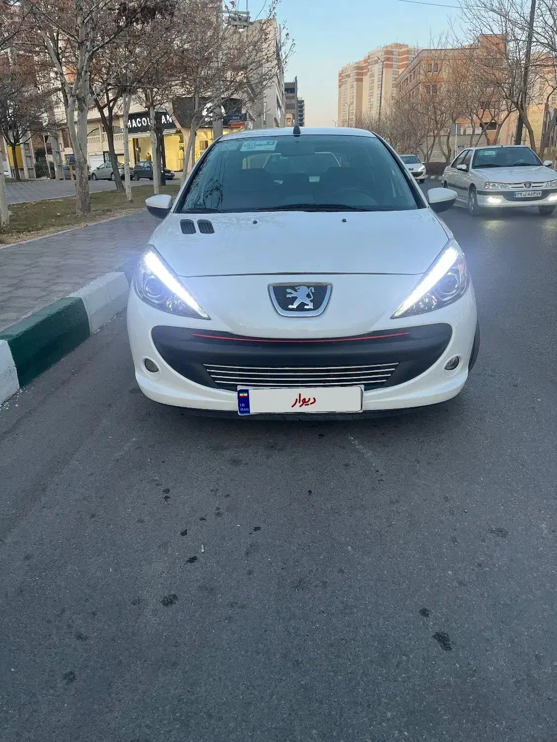 207 مدل ۹۶|خودرو سواری و وانت|قزوین, |دیوار