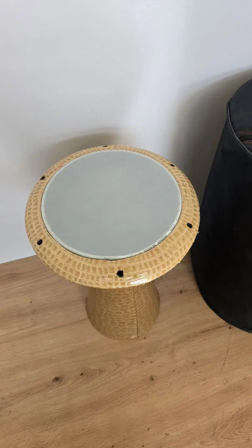 تیمپو تنبک چرم  با کیف کاور|سازهای سنتی|گرگان, |دیوار