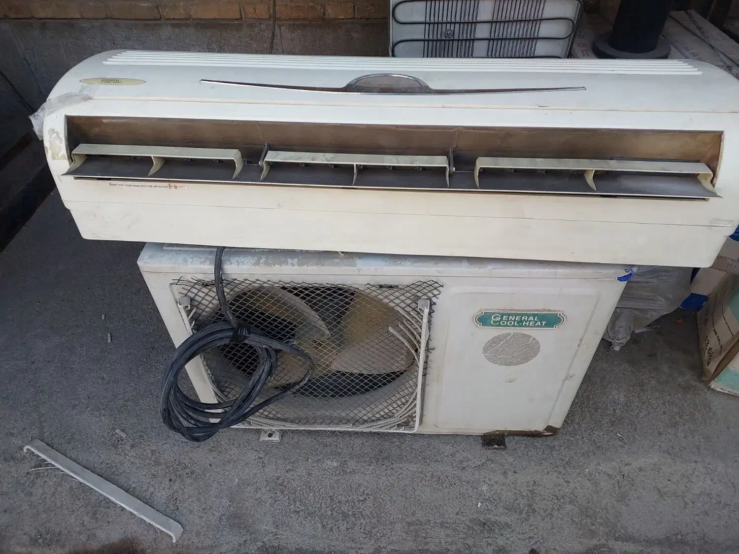 فروش کولر گازی جنرال لبخدی|کولر گازی و فنکوئل|باقرشهر, |دیوار