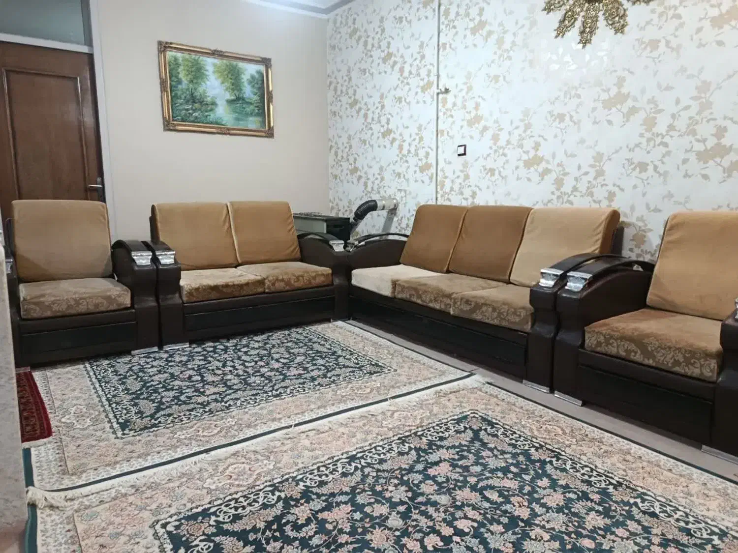 مبل راحتی ۷نفره|مبلمان خانگی و میز عسلی|ملایر, |دیوار