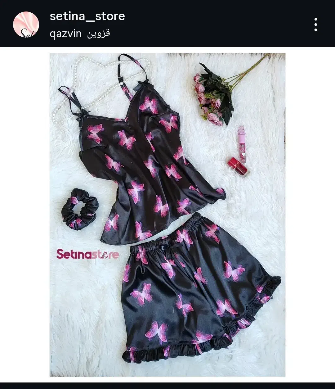 انواع لباس خواب ساتن باکیفیت بالا و قیمت مناسب|لباس|محمدیه-قزوین, |دیوار