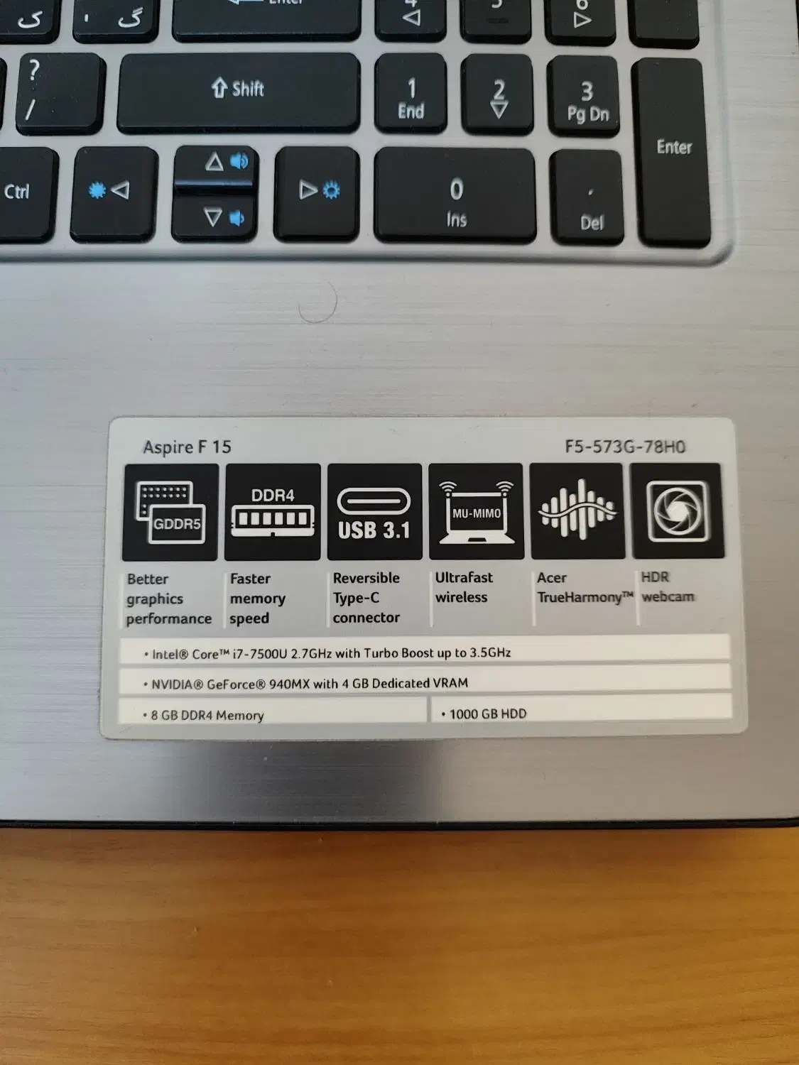 لپ تاپ Acer|رایانه همراه|رشت, کوی فکوری|دیوار