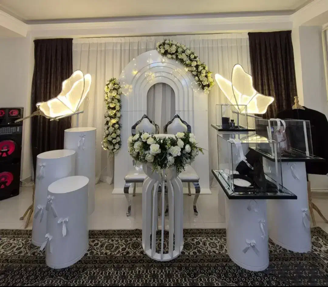 گل آرایی با گل مصنوعی /بله برون عقد و تولد|خدمات پذیرایی، مراسم|ارومیه, |دیوار