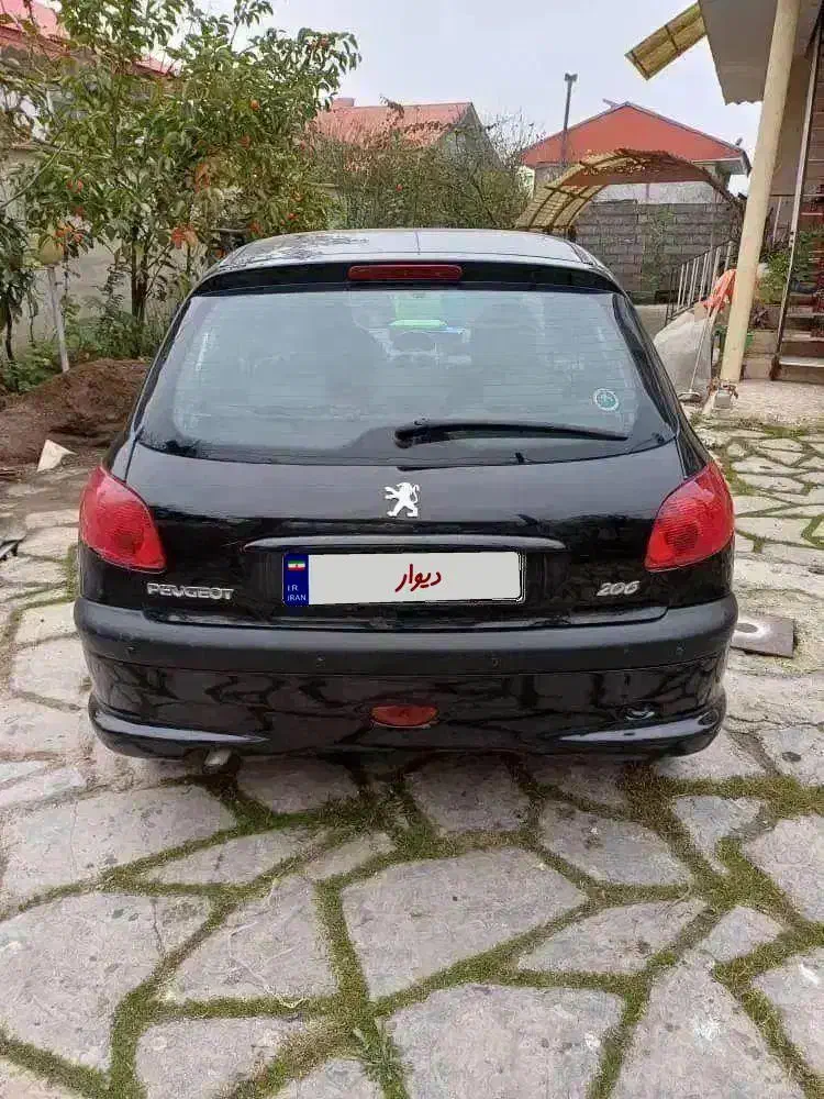 پژو ۲۰۶ تیپ ۶ اتوماتیک|خودرو سواری و وانت|رشت, انصاری|دیوار