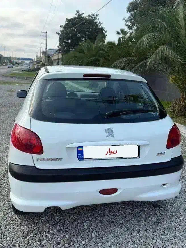 پژو۲۰۶ تیپ ۲ مدل ۱۳۸۸|خودرو سواری و وانت|تنکابن, |دیوار