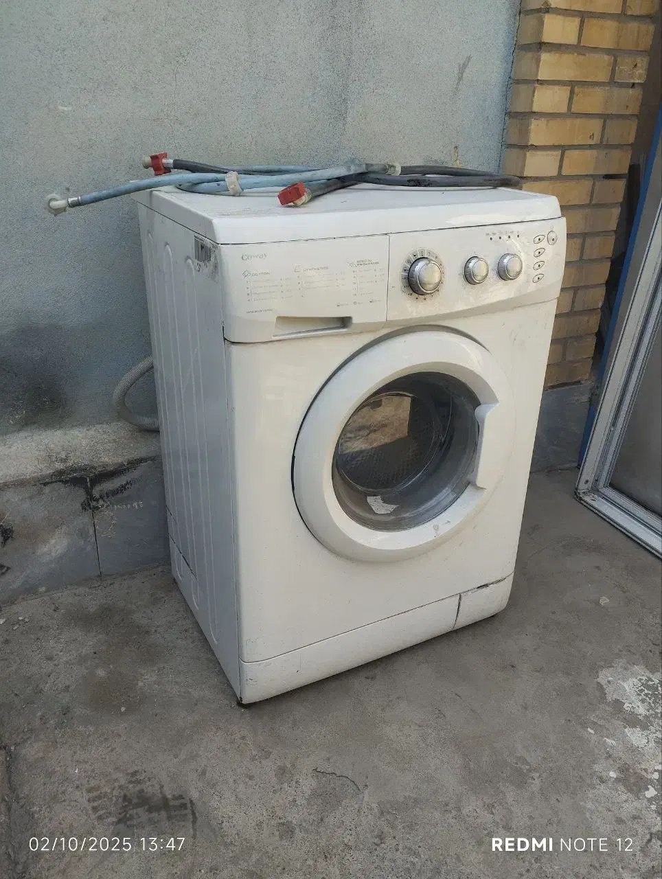 لباسشویی ۵ کیلویی coway کاملا سالم|ماشین لباسشویی و خشک‌کن لباس|خوی, |دیوار