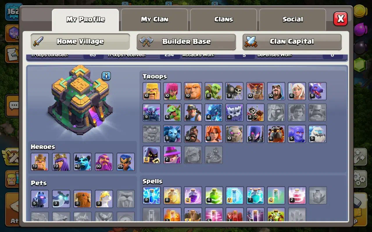 اکانت کلش تان ۱۴ مکس|کنسول، بازی ویدئویی و آنلاین|بندر ماهشهر, |دیوار