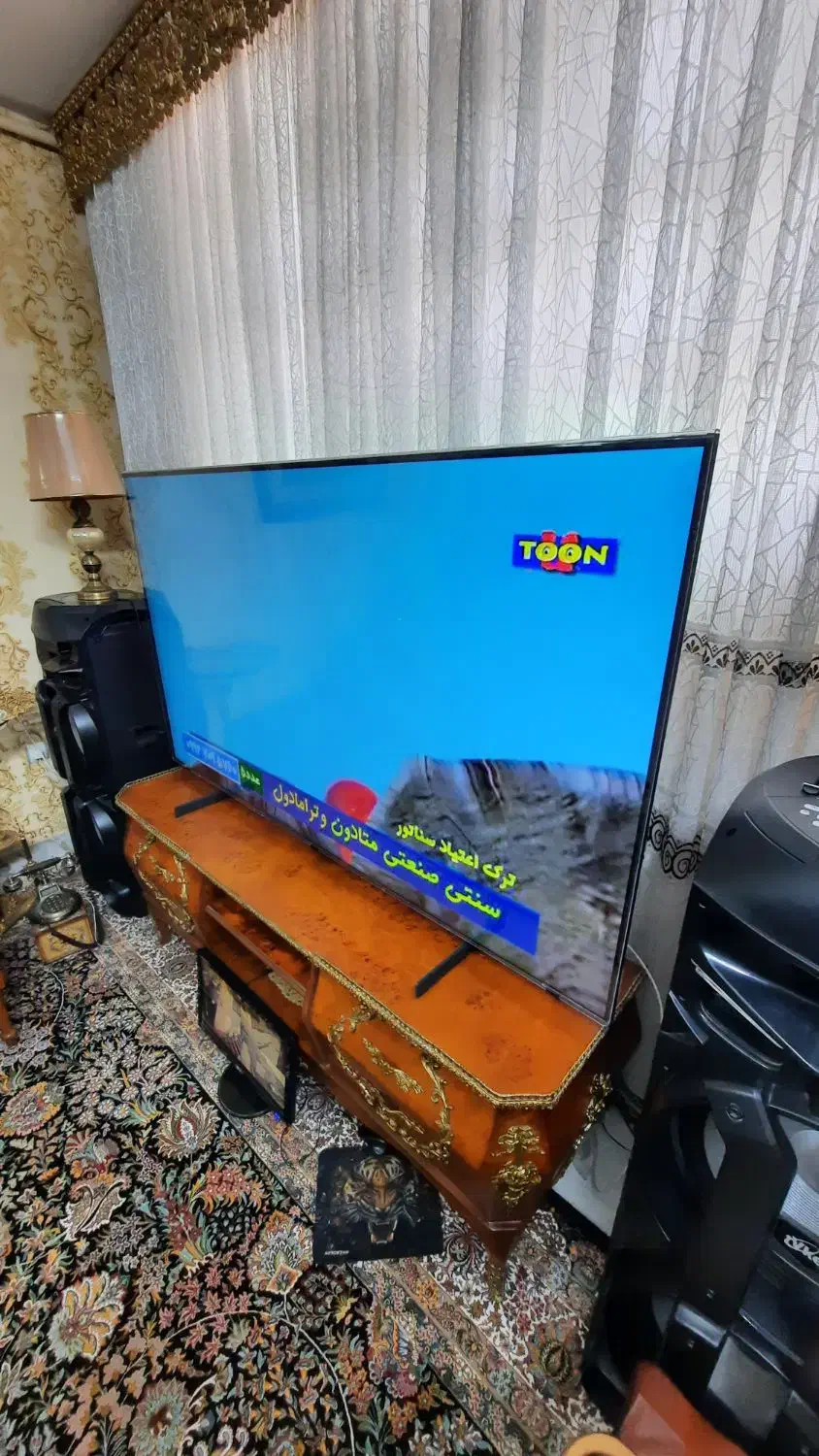 محافظ صفحه/گلس تلویزیون ۵۸۰ اینچ و استپ|تلویزیون و پروژکتور|قدس, شهر‌قدس|دیوار