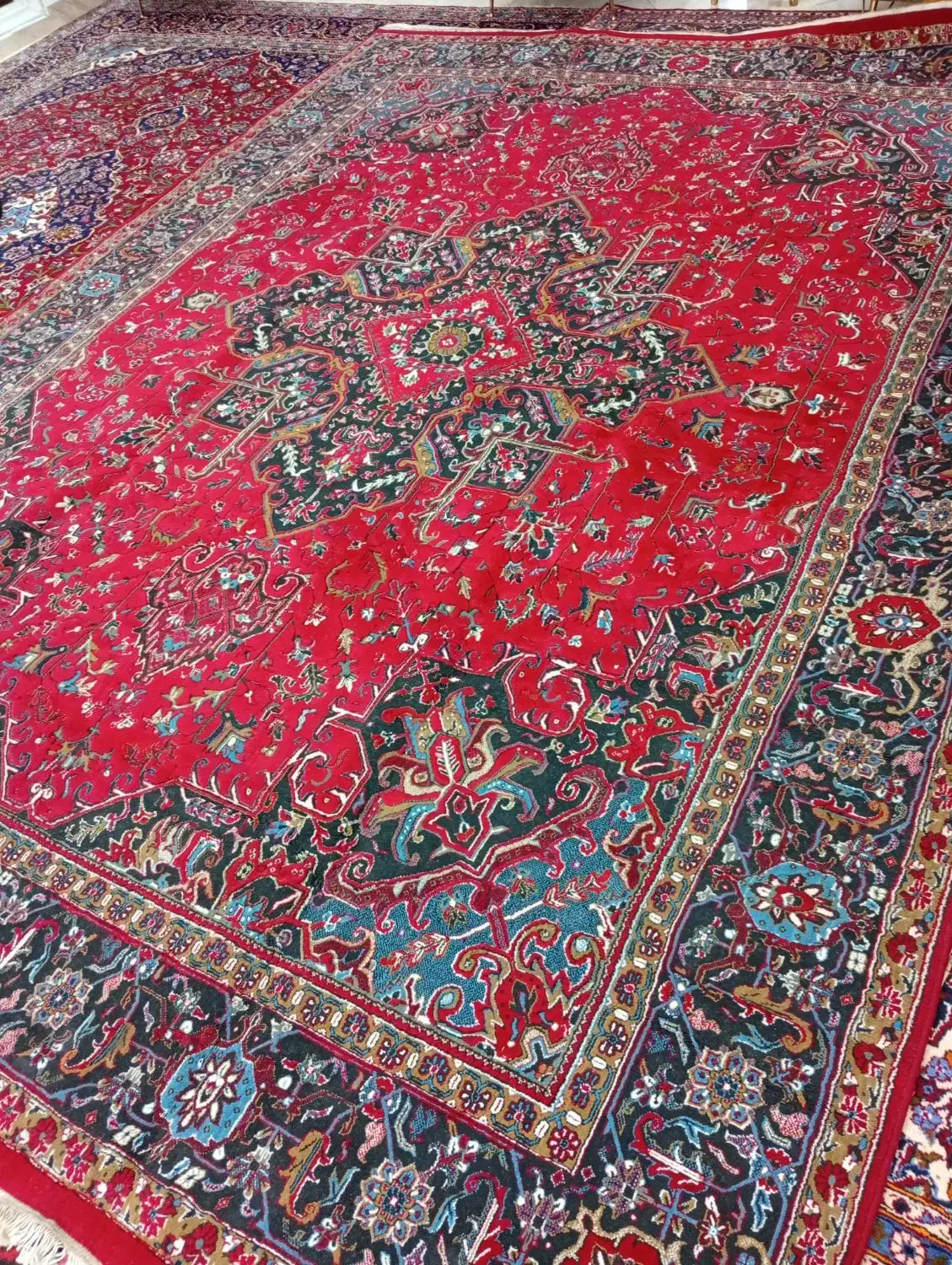 فرش ماشینی 12متری|فرش|آذرشهر, |دیوار