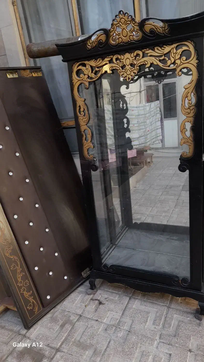 بوفه و تخت خواب دو نفره|تخت و سرویس خواب|مراغه, |دیوار