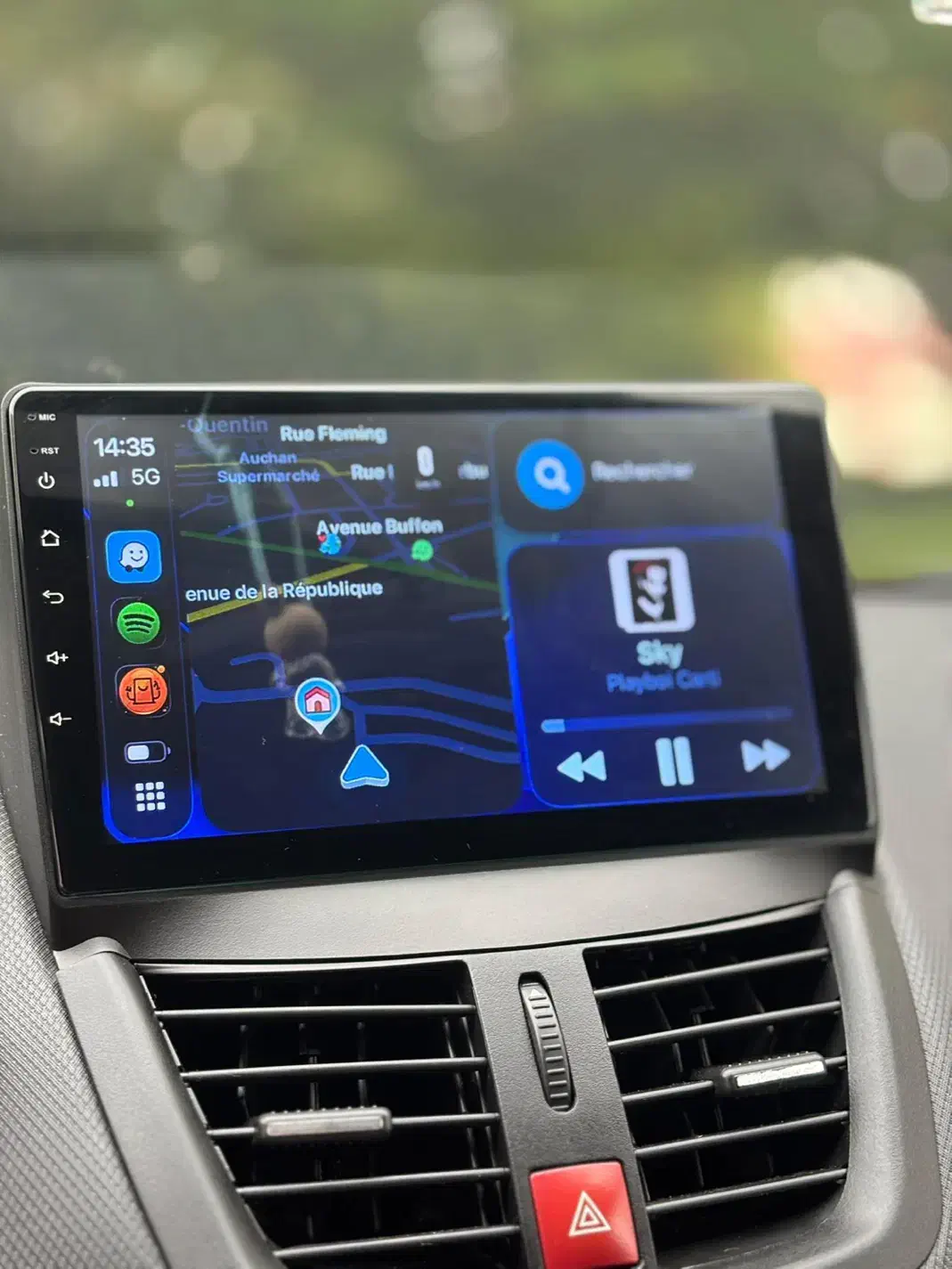مانیتور اندروید پژو ۲۰۶ ، ۲۰۷ ، ۴۰۷ ، ۳۰۱ فابریک|قطعات یدکی و لوازم جانبی|تهران, خرمشهر|دیوار