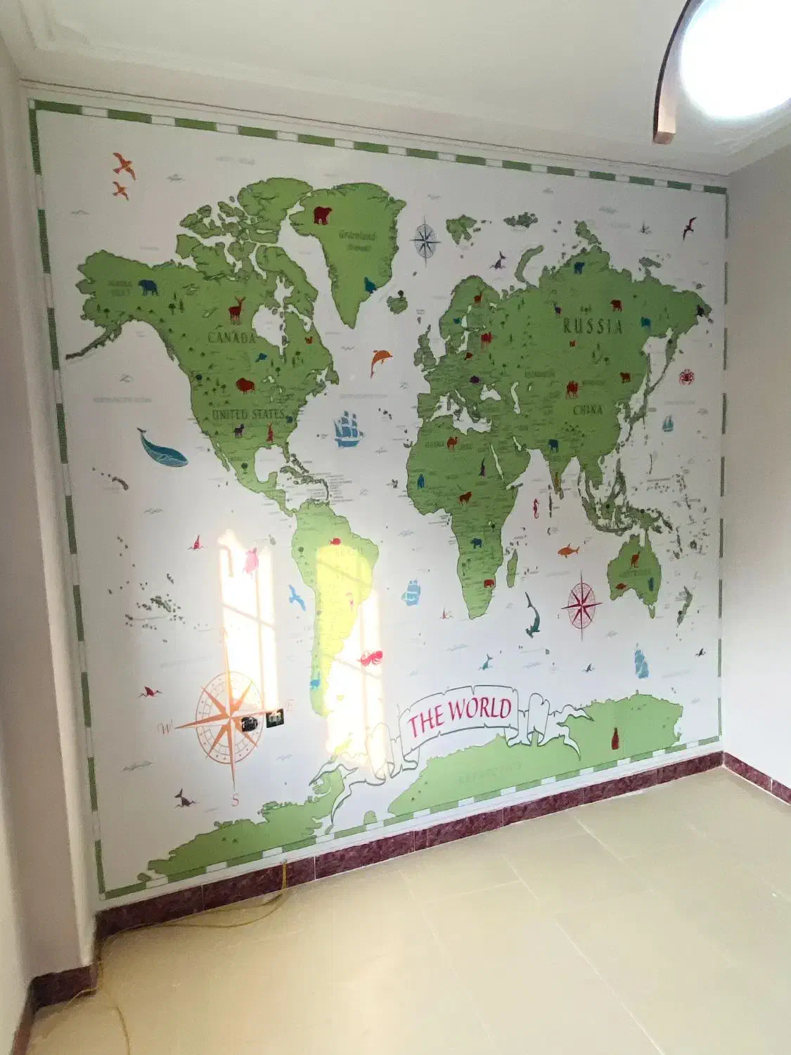 نیرو جوان کار کاغذ دیواری|استخدام معماری، عمران و ساختمانی|رشت, رودباری|دیوار