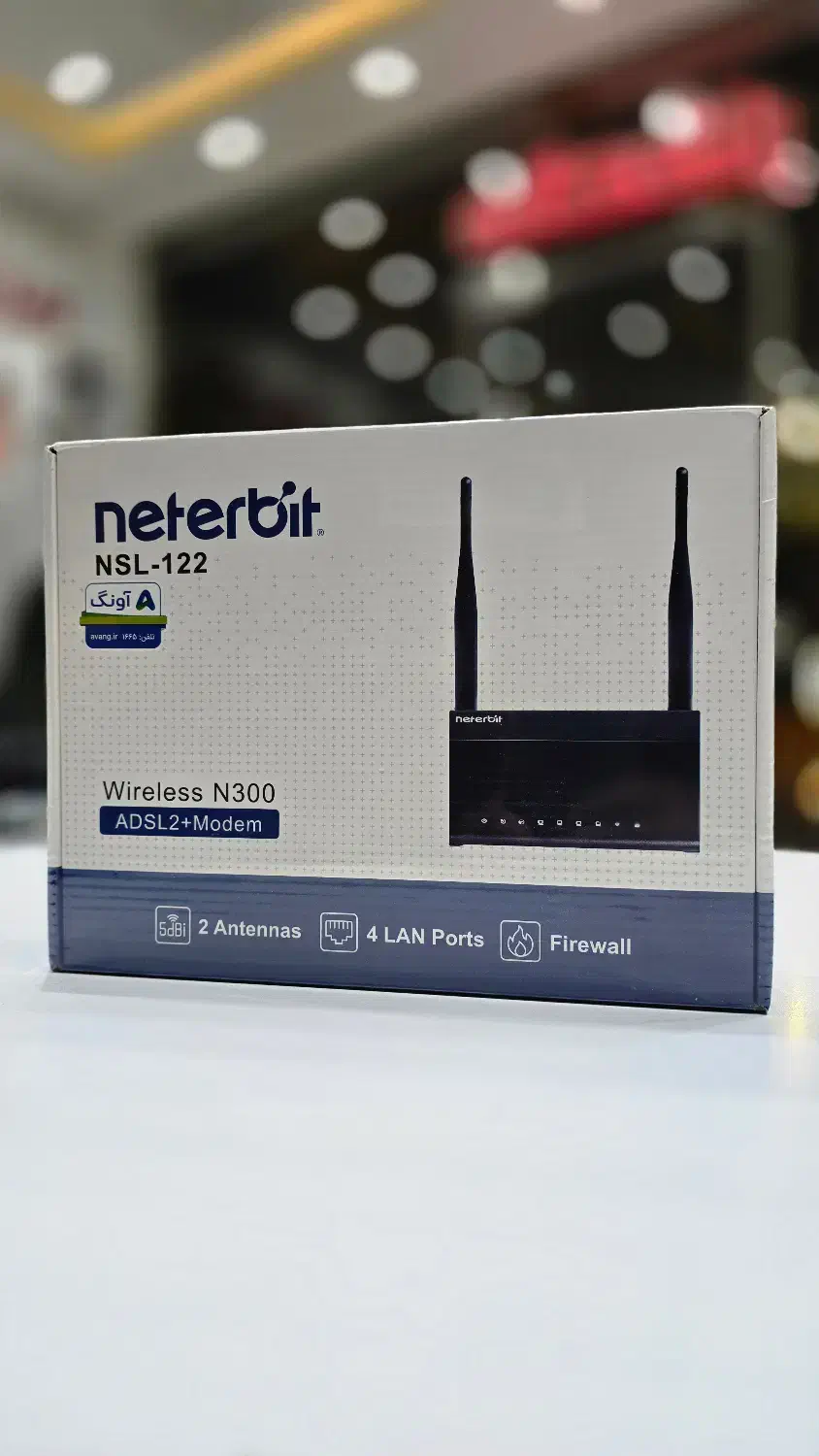 مودم روتر +ADSL2 نتربیت NSL-122|مودم و تجهیزات شبکه|زنجان, |دیوار