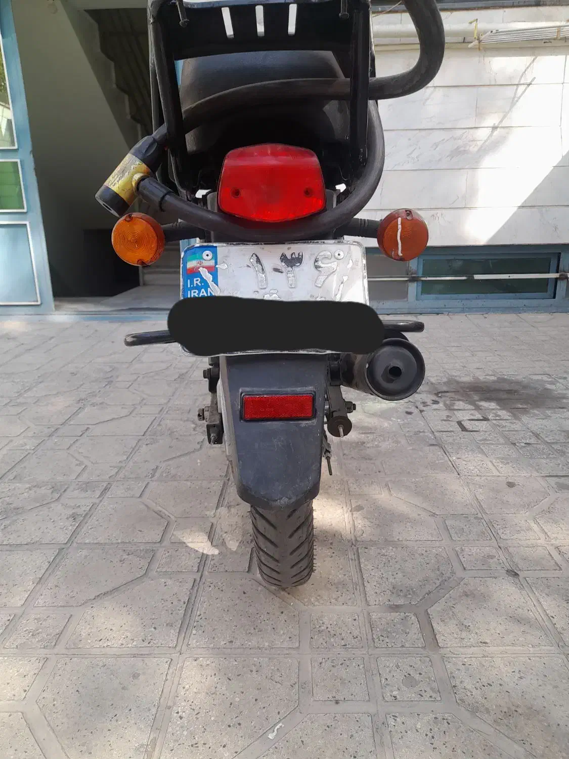 TVS مزائده ای پلاک ملی|موتورسیکلت|تهران, شهرک بعثت|دیوار