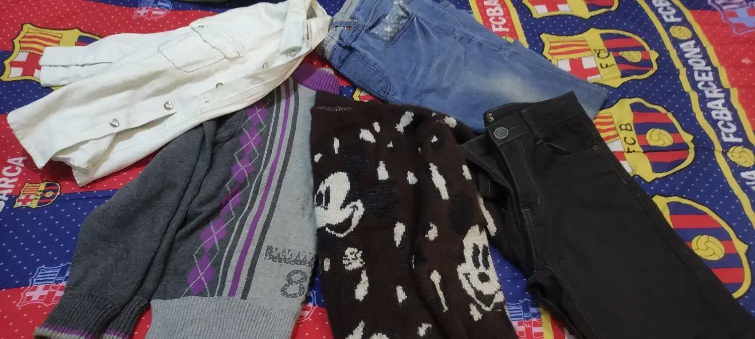 لباس پسرانه مناسب 6تا8|کفش و لباس بچه|رشت, امین الضرب|دیوار