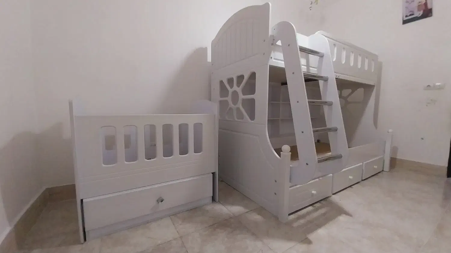 تخت دونفره تمیز روکش ممبران|تخت و سرویس خواب|شاهرود, |دیوار