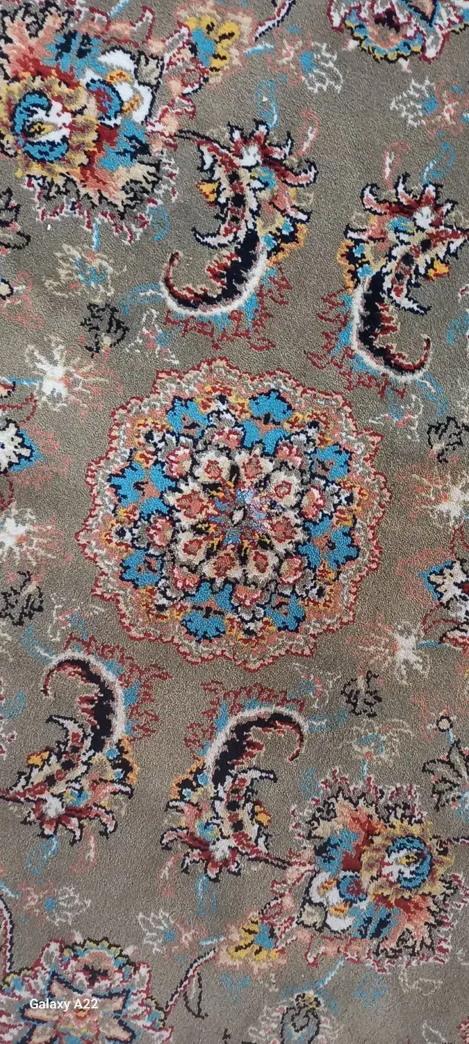 دوعدد فرش هفتصد شانه ی کاشان نه متری نو نو|فرش|اهواز, شهرک برق|دیوار