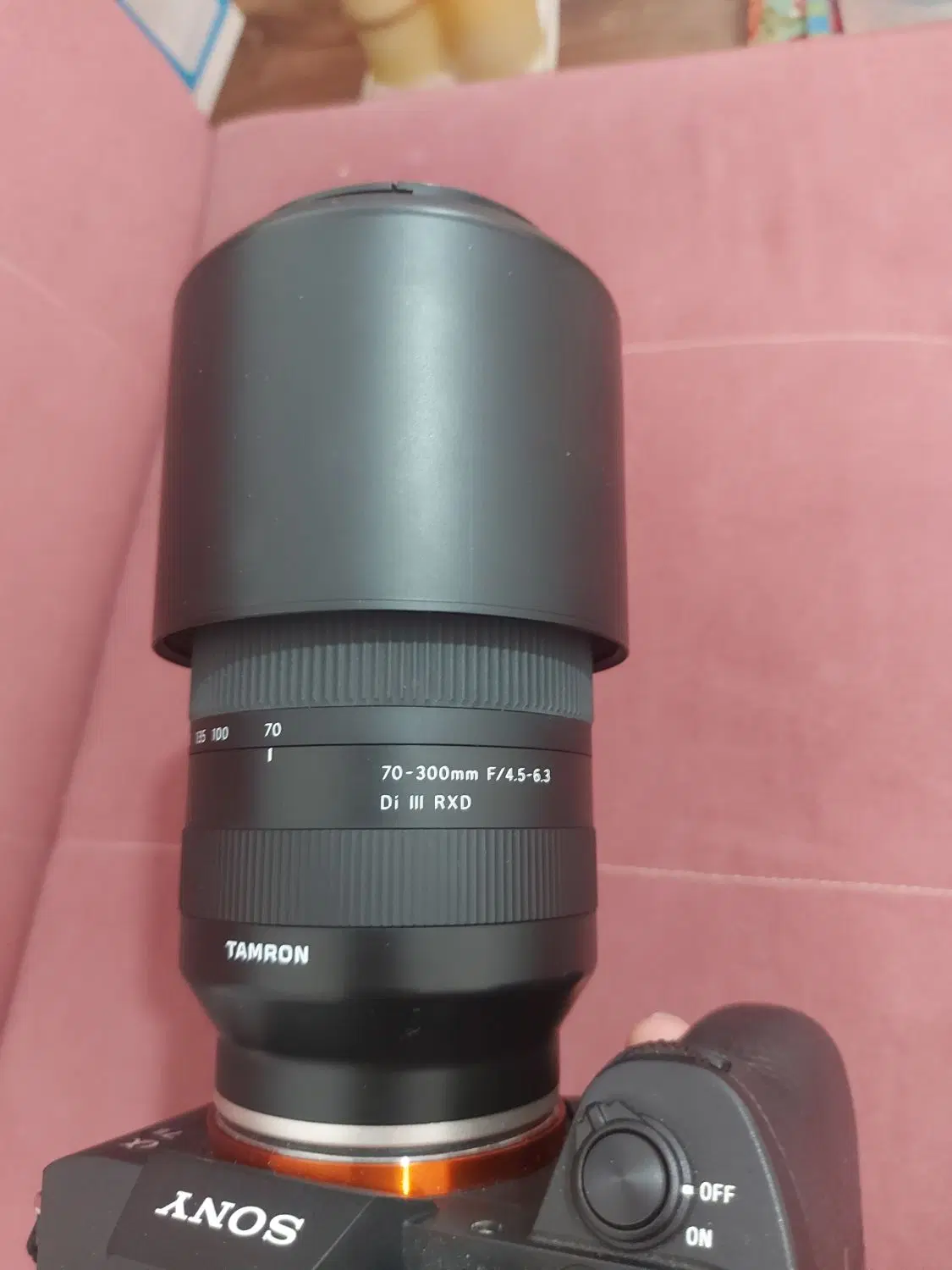 لنز sony|دوربین عکاسی و فیلم‌برداری|همدان, |دیوار
