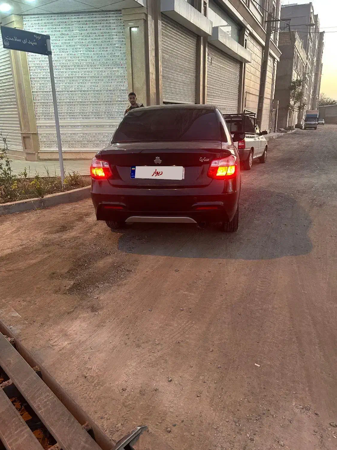 ساینا اس دوگانه شرکتی مشکی|خودرو سواری و وانت|قدس, شهرقدس|دیوار