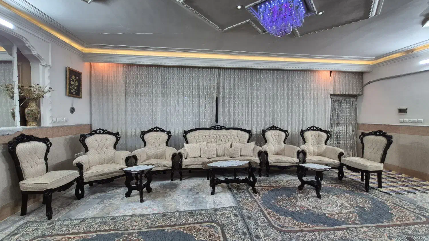 مبل تمام استیل|مبلمان خانگی و میز عسلی|قم, سراجه (۱۵ خرداد)|دیوار