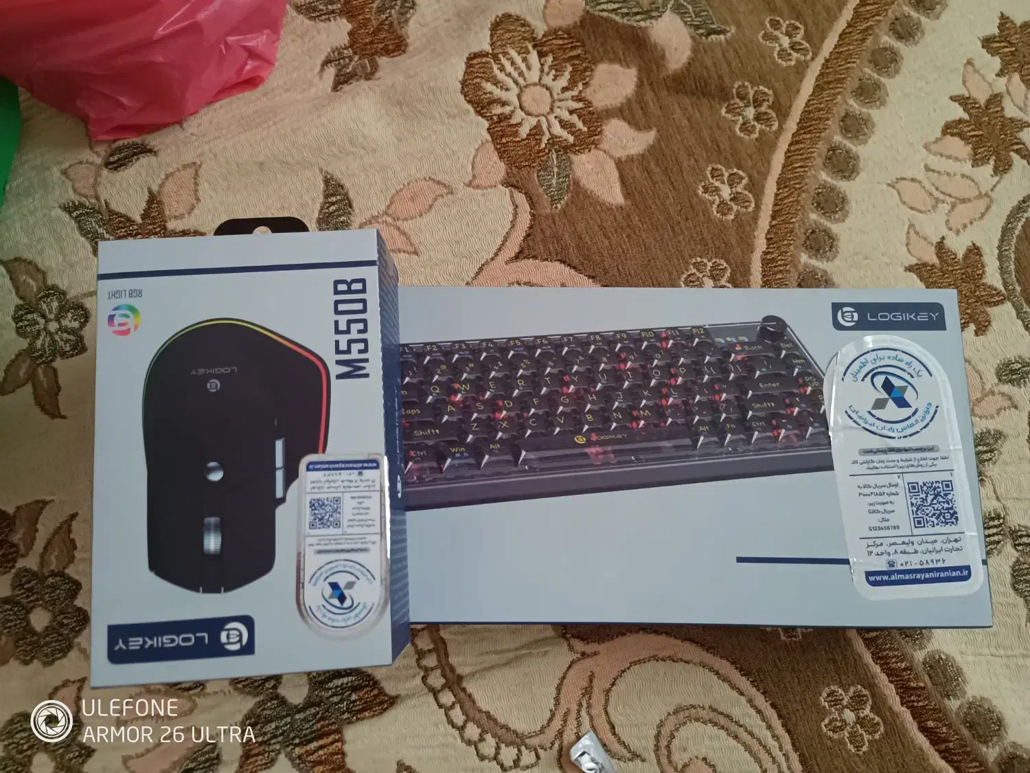 کیبورد و موس مکانیکی مارک logikey|قطعات و لوازم جانبی رایانه|لواسان, |دیوار