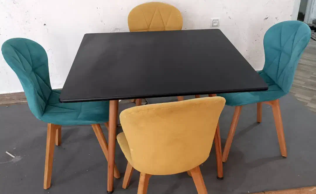 میز غذاخوری چهار نفره|میز و صندلی غذاخوری|جم, |دیوار