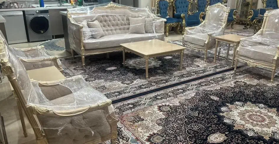 مبل استیل مدل تاج|مبلمان خانگی و میز عسلی|تهران, تهرانپارس جنوبی|دیوار