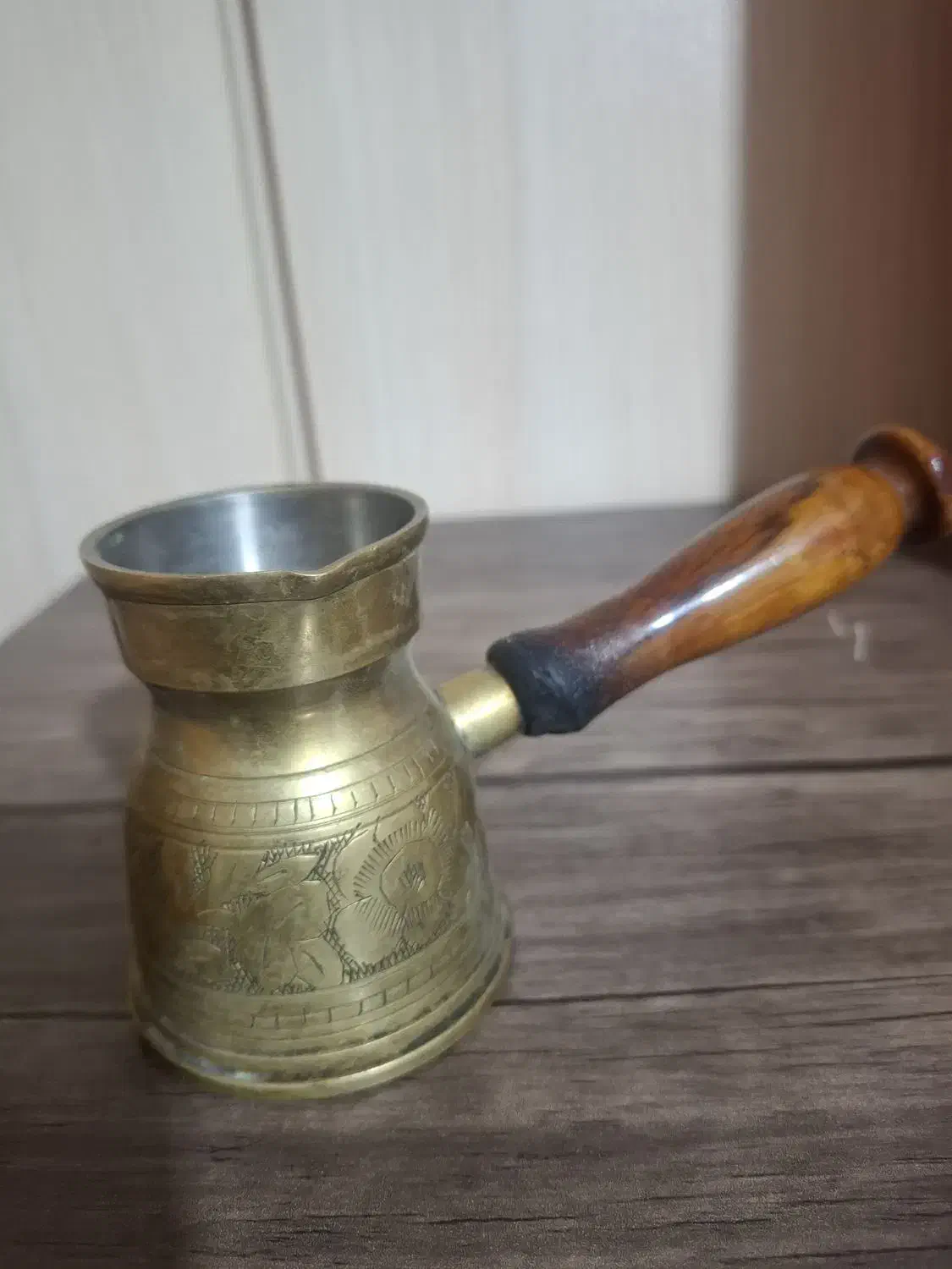 قهوه جوش مسی|قوری، کتری، قهوه‌ساز دستی|ری, شهادت|دیوار