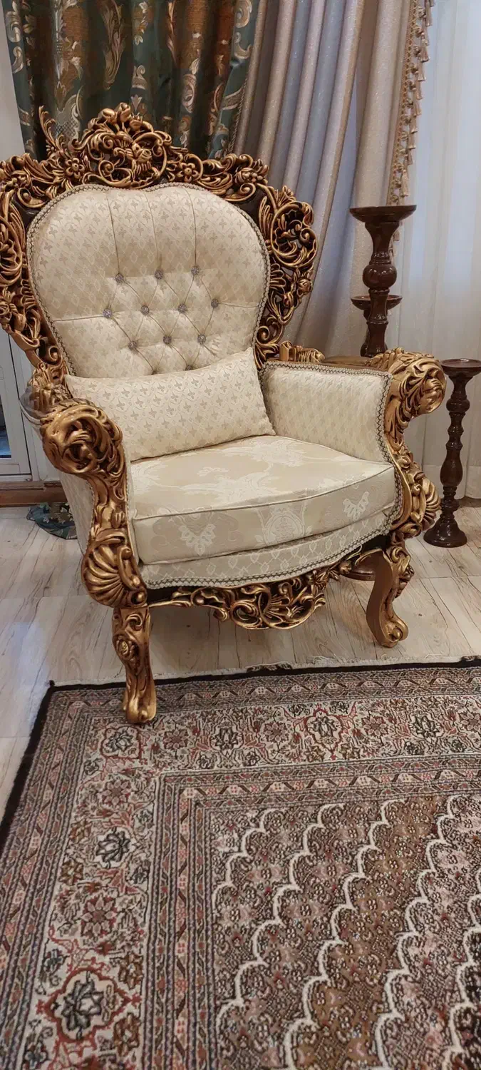 مبل سلطنتی|مبلمان خانگی و میز عسلی|مرند, |دیوار