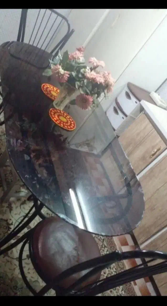 میز نهارخوری ۶ نفره فرفورژه بدون صندلی  سالم|میز و صندلی غذاخوری|مشهد, بهارستان|دیوار