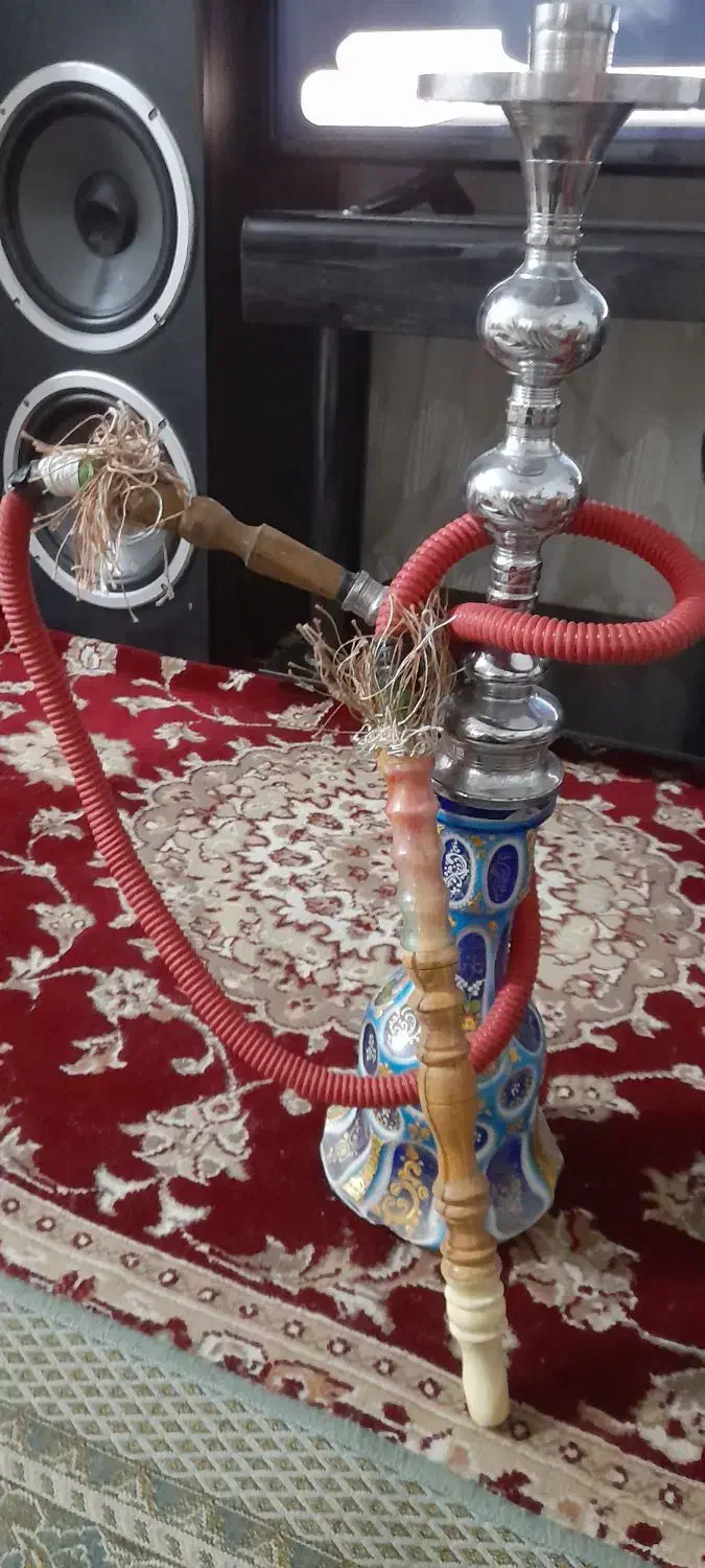 قلیون تنه برنجی ۳ملیون|صنایع دستی و سایر لوازم تزئینی|کرج, حصارک پایین|دیوار