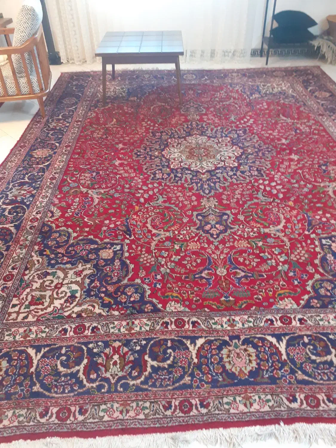 فرش دستبافت ۱۲متری|فرش|بابل, |دیوار