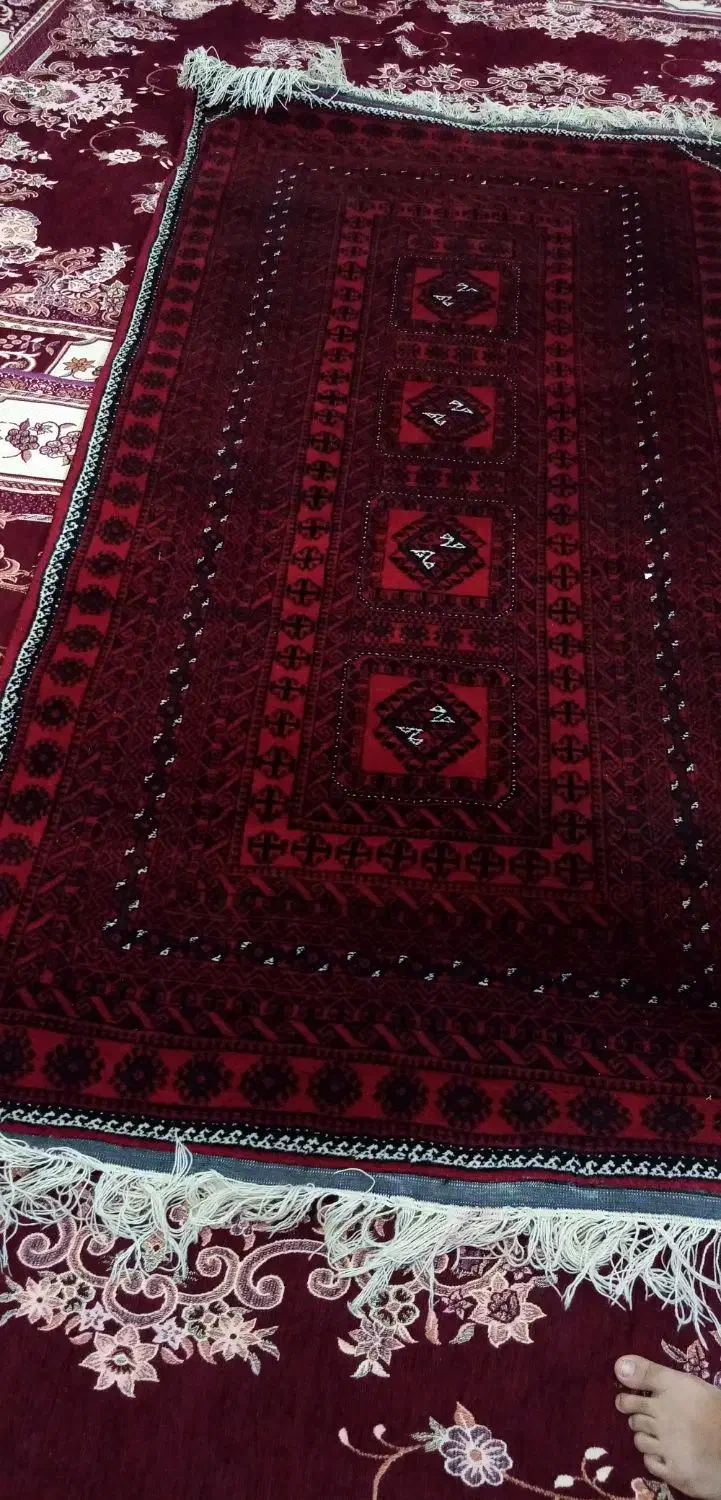 قالیچه|فرش|نیشابور, کریم آباد|دیوار