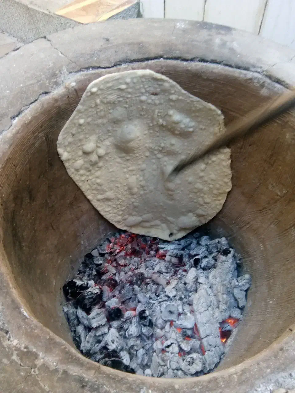 تنور چرخ دار سیار گلی و سنتی روستایی|اجاق گاز و لوازم برقی پختوپز|مریوان, |دیوار