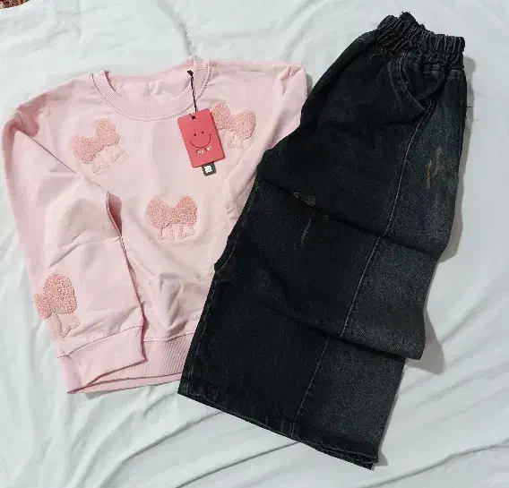 دورس وشلوار لی دخترانه|کفش و لباس بچه|قم, شهرک مهدیه (مدرس)|دیوار