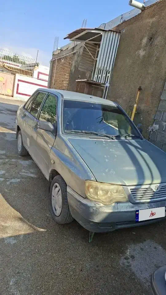 پرایدمدل ۸۷زیتونی دورنگ شاسی سالم|خودرو سواری و وانت|امیدیه, |دیوار