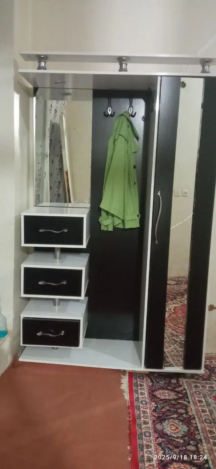 جا کفشی ایستاده تمام ام دی اف|جاکفشی، کمد، دراور|مرودشت, کناره|دیوار