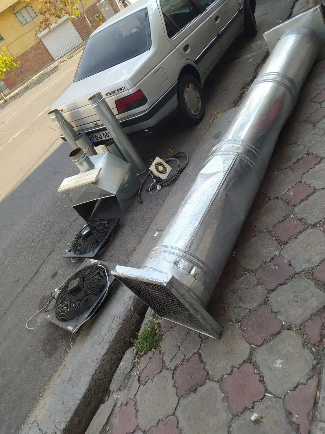 لوازم تهویه و هواکش|پنکه و تصفیه‌کنندهٔ هوا|تبریز, |دیوار