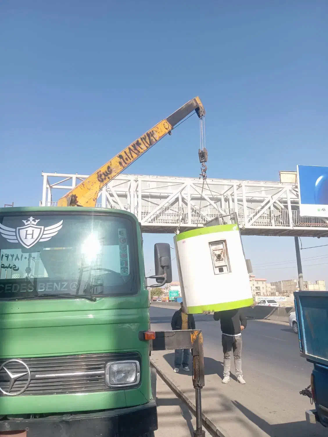 اجاره جرثقیل خاور سه تن و پنج تن|خدمات حمل و نقل|رباطکریم, الارد|دیوار