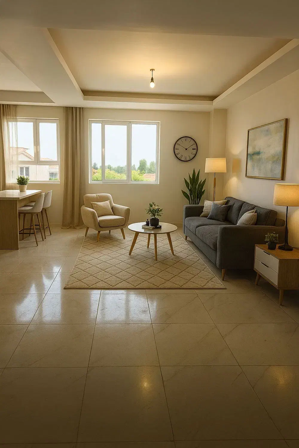 واحد ۱۰۰ متری نوساز کلید‌اول سند شهری نزدیک دریا|فروش آپارتمان|رودسر, |دیوار