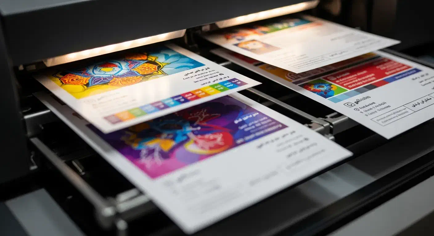 لیبل استیکر تراکت جعبه پاکت کارت ویزیت|خدمات رایانه‌ای و موبایل|قم, آذر (نکویی)|دیوار