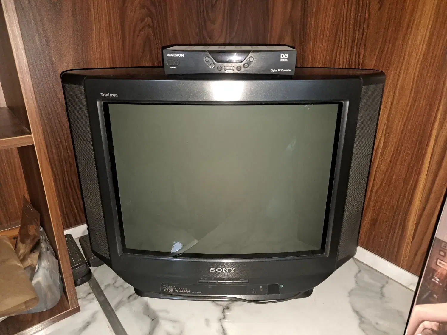 تلویزیون 21 اینچ اصل ژاپن|تلویزیون و پروژکتور|کرج, پیشاهنگی|دیوار